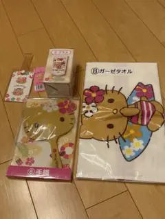 【早いもの勝ち】ハローキティ 一番くじ 4点セット売り ハローキティ カオハナ カオハナキティ 4点セット 早い者勝ち