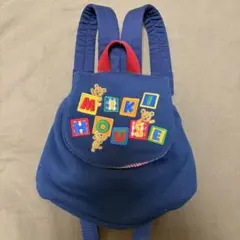 MIKI HOUSE ベビー用リュック ネイビー