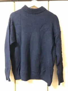 【UNIQLO】ネイビー 長袖セーター L
