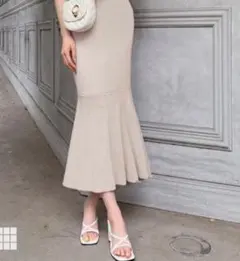 【GRL】マーメイドニットスカート