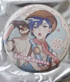 雪ミク 缶バッジ KAITO