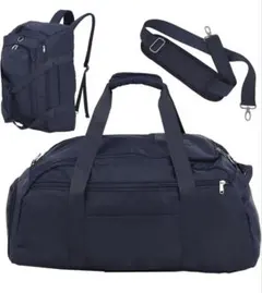 ひ*お様 ボストンバッグ 【リュックにもできる5WAY/50L大容量版】（防水ポ