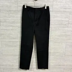 UNITED ARROWS スラックス 34 日本製 黒 きれいめ