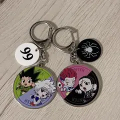 HUNTER×HUNTER キルア ゴン ヒソカ クロロ キーチャーム しまむらのサムネイル