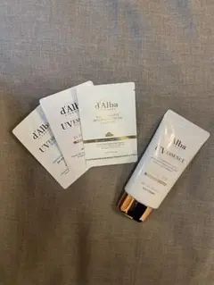 ダルバ(d'Alba) ウォータフルトーンアップサンクリーム 50ml〈ピンク〉