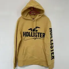HOLLISTER イエロー フード付きパーカー　XS