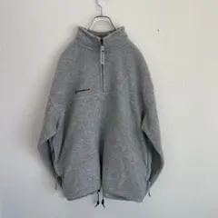 【champion】チャンピオン ロゴ刺繍 ハーフジップフリース