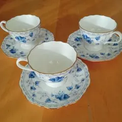 Narumi ティーカップ ソーサー 3個セット