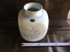 深川製磁 官窯染付 菖蒲 花瓶 大型 40cm - メルカリ
