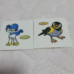 デコキャラシール　ポケモンパン　カイデン　ウェルカモ