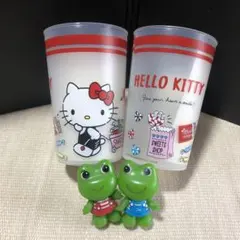 ハローキティ　オリジナルカップ2個セット　おまけ付き