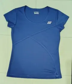 YONEX レディース バドミントンウェア シャツ M 青 美品
