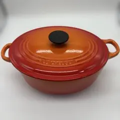 7/8値引き‼️ル・クルーゼ(Le Creuset) ココット・オーバル27cmのサムネイル
