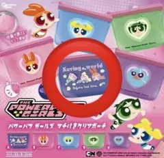 パワーパフガールズ　マチ付きクリアポーチ　A