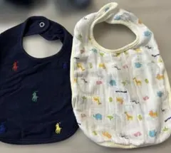 よだれかけ　2枚セット