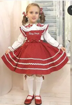 ♥シャーリーテンプル♥限定♥2Wayジャンパースカート♥エプロンドレス♥110♥