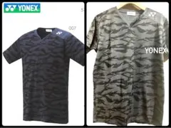 YONEX バドミントン 半袖Tシャツ ゲームシャツ(フィットスタイル)迷彩柄