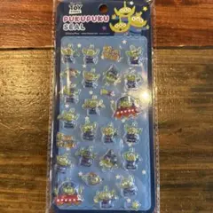 リトルグリーンメン ぷくぷくシール