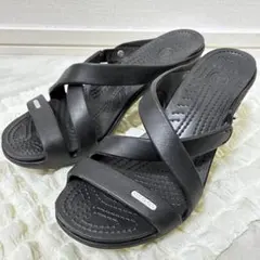 新品タグ✨CROCS Cyprus V Heel W サイプラス5 黒 25cm - メルカリ