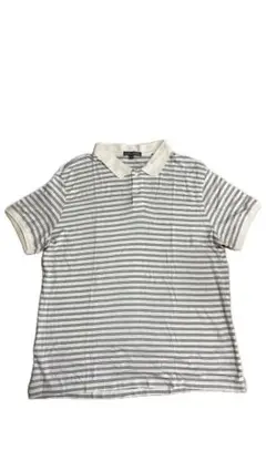 SLATE & STONE ボーダーポロシャツ XL