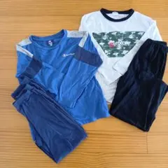 Champion 140サイズ 長袖長ズボンパジャマセットのサムネイル