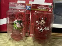 ディズニー　オーナメントくじ　マイク　ミニー　箱無し