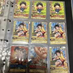 ワンピーベリーマッチ　ルフィ　8種15枚まとめ売り