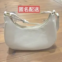 【最安値⭐️】ホワイト　ハンドバッグのサムネイル