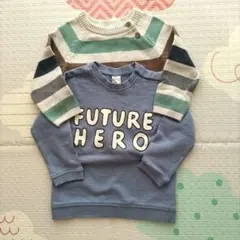 H&M トレーナー、ニット　 90cm　セット売り