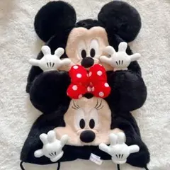 ディズニー　カチューシャ　ミニー　ファンキャップ　ミッキー　フリース