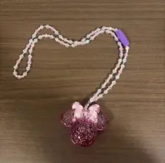 ディズニー ミニー 光るおもちゃ ネックレス ペンダント