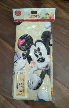 新品 ディズニー ミッキー フェイスタオル 34×80cm