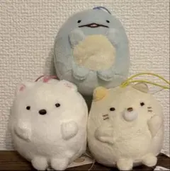 すみっコぐらし　ばんざいゴムひも付きマスコット