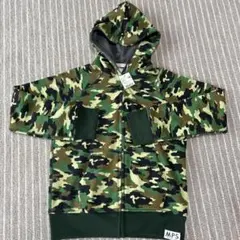 【値下げ】MPS 迷彩柄 ジップアップパーカー サイズ140