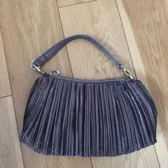 フリンジデザイン パープルバッグ