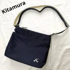 RIKO様専用 キタムラ ナイロンショルダーバッグ 斜めがけ Kロゴネイビー