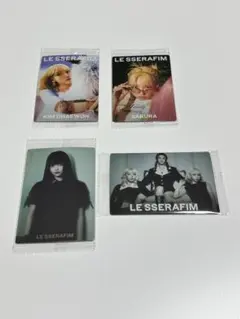 LE SSERAFIM ルセラフィム　ウエハース×4