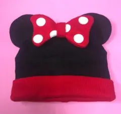 ミニーマウス ニット帽 ディズニー ランド 公式