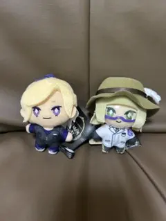 ツイステ（ヴィル、ルーク）ストラップぬいぐるみキャラクター2体セット