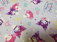 マイメロディ クロミ 50th&20th 生地 パープル