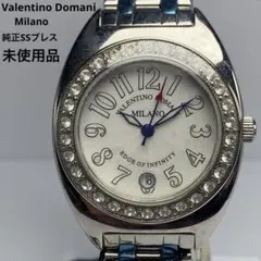未使用 Valentino Domani Milano QZ 電池交換済 腕時計
