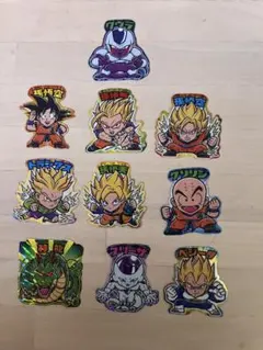 ドラゴンボール シール 19枚セット （携帯ケース裏に、カットシール10枚）