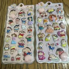 クレヨンしんちゃん 立体シール 2シートセット