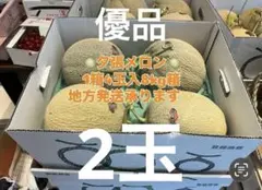 umi_様専用】夕張メロン個選品5玉8kg箱 1玉1.6kg前後常温便 - メルカリ