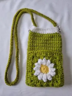 お花のスマホショルダー