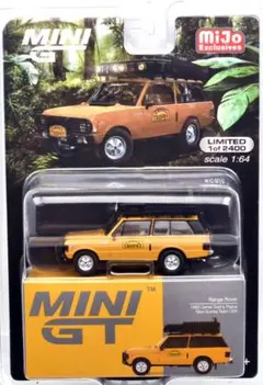 MINI GT 1982 キャメルトロフィー・パプアニューギニア チェイスカー MINI GT 1982 キャメルトロフィー・パプアニューギニア チェイスカー