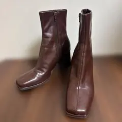 RANDA. ストレスフリー/ストレッチショートブーツ （D.BROWN