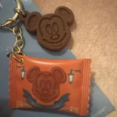 ワッフルミッキー　キーホルダー