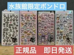 水族館限定ボンボンドロップシール4枚セット