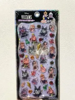 【正規品】ディズニー　ヴィランズ プチドロップステッカー